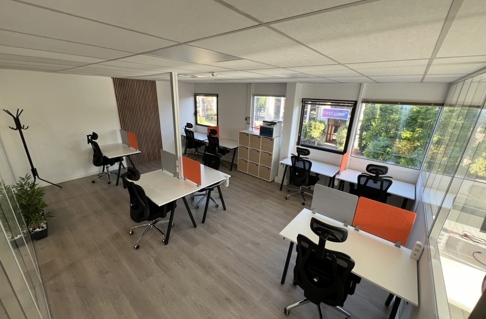 Photo bureaux en espace partagés Coworkynéo